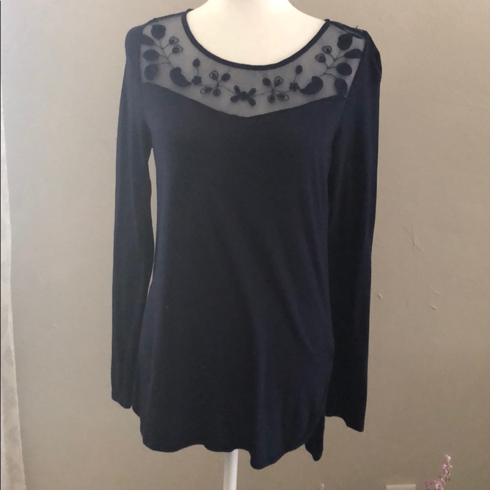 Navy Blue Top